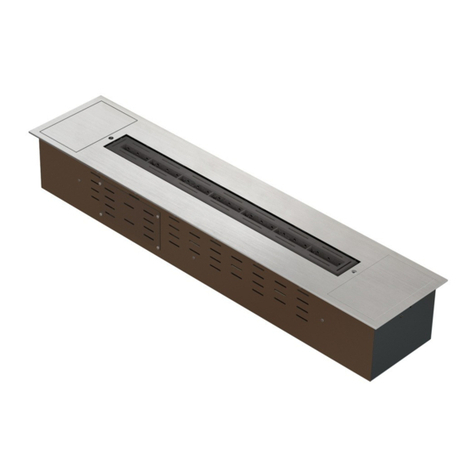 GlammFire Crea7ion Fire Line E. Series User manual