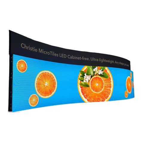 Christie MicroTiles User manual