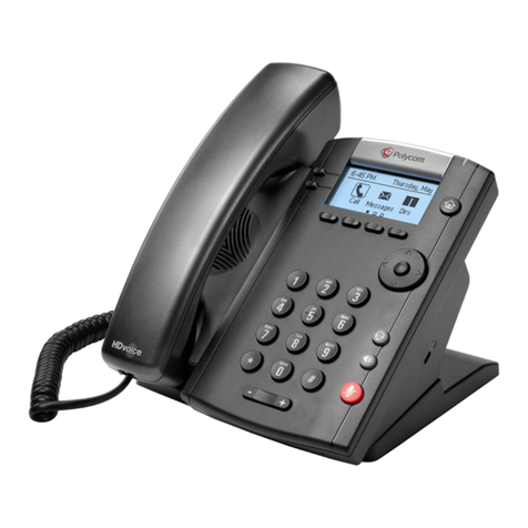 SW Comms Polycom VVX201 Instruction manual