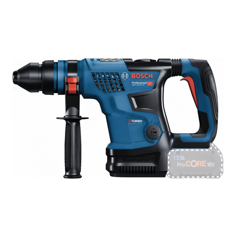 Bosch Professional GBH 18V-34 CF User manual