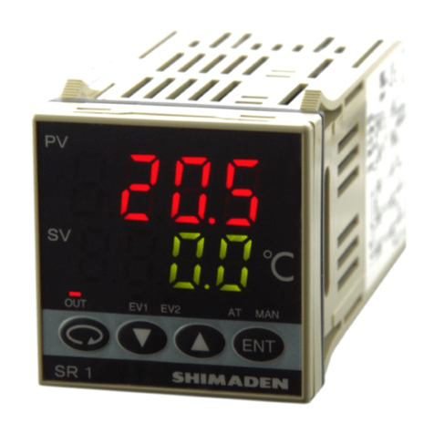 Shimaden SR1 Series User manual