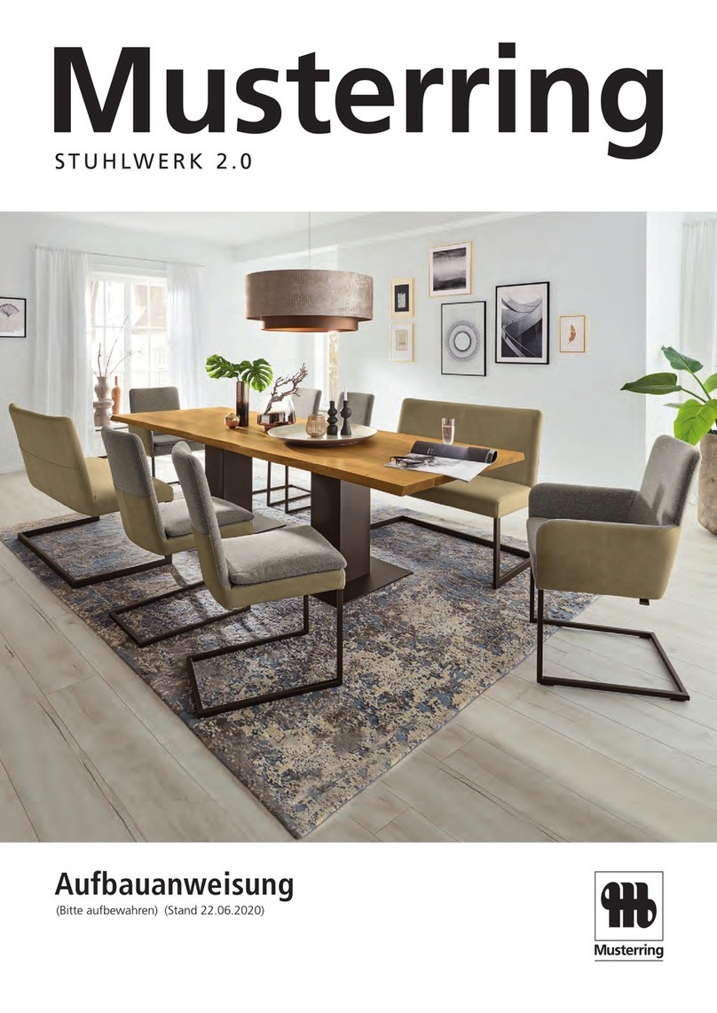 Musterring STUHLWERK 2.0 S2016 User manual