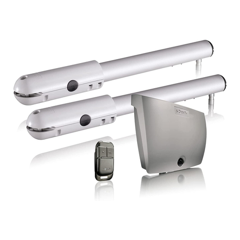 SOMFY SGS LINE Operating and installation guide SOMFY SGS LINE Operating and installation guide