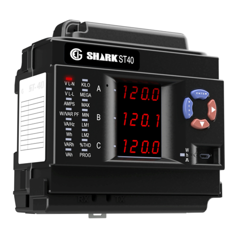 Electro Industries Shark ST40 quick start guide