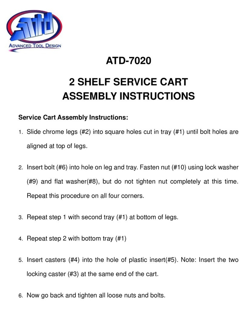 ATD Tools ATD-7020 Assembly instructions