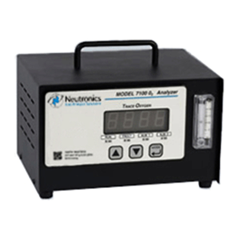 Bacharach Neutronics 7100P User manual