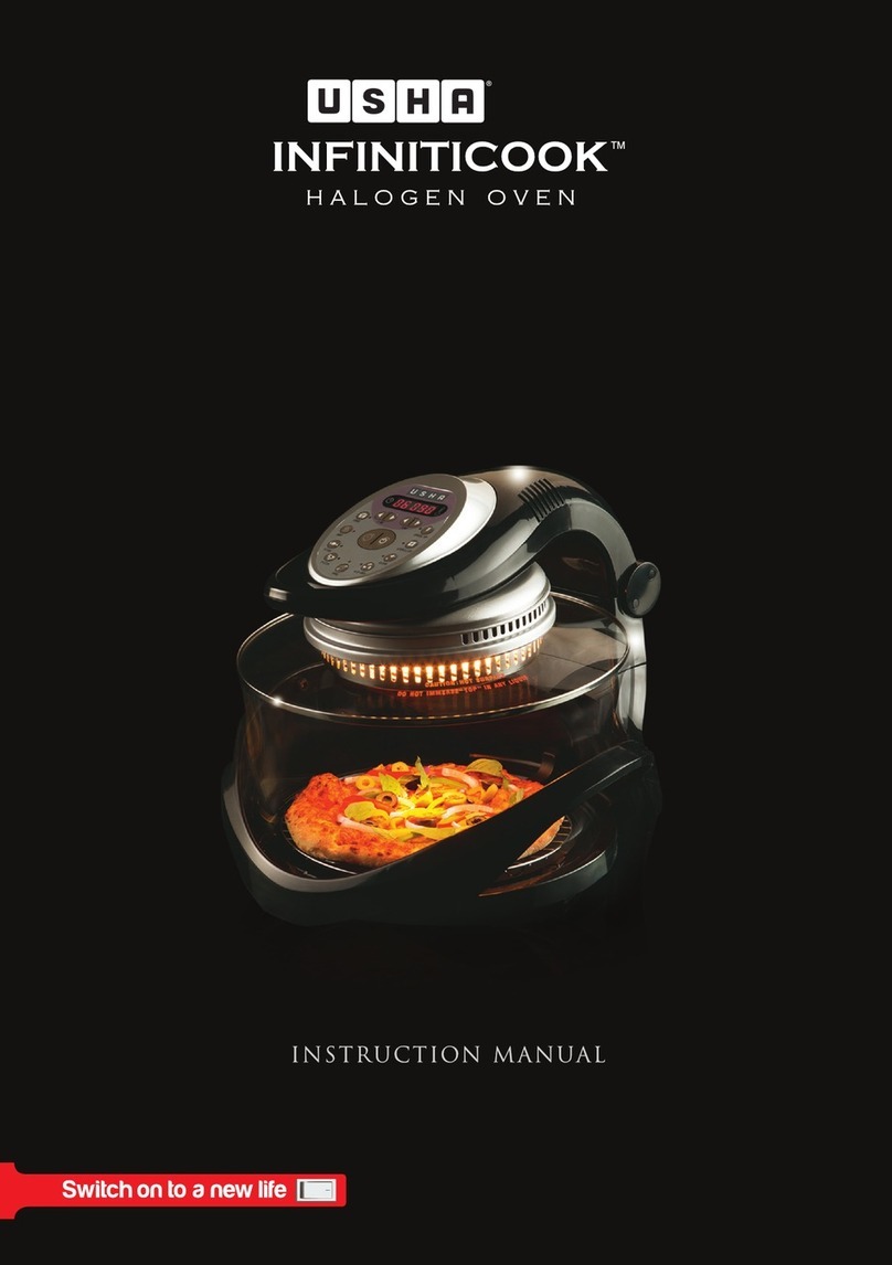 usha INFINITICOOK HO 3212 instruction manual