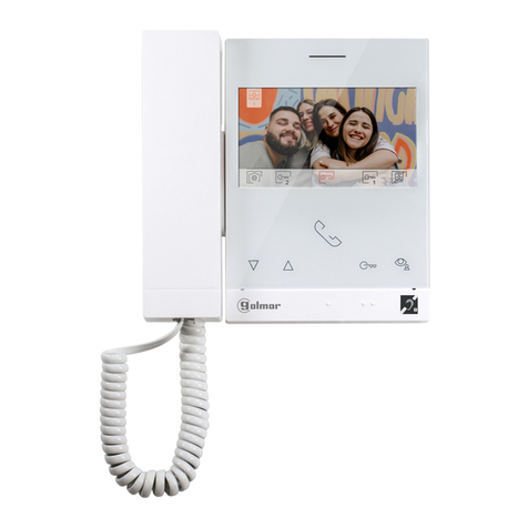 golmar ART 4/G2+ Monitor User manual
