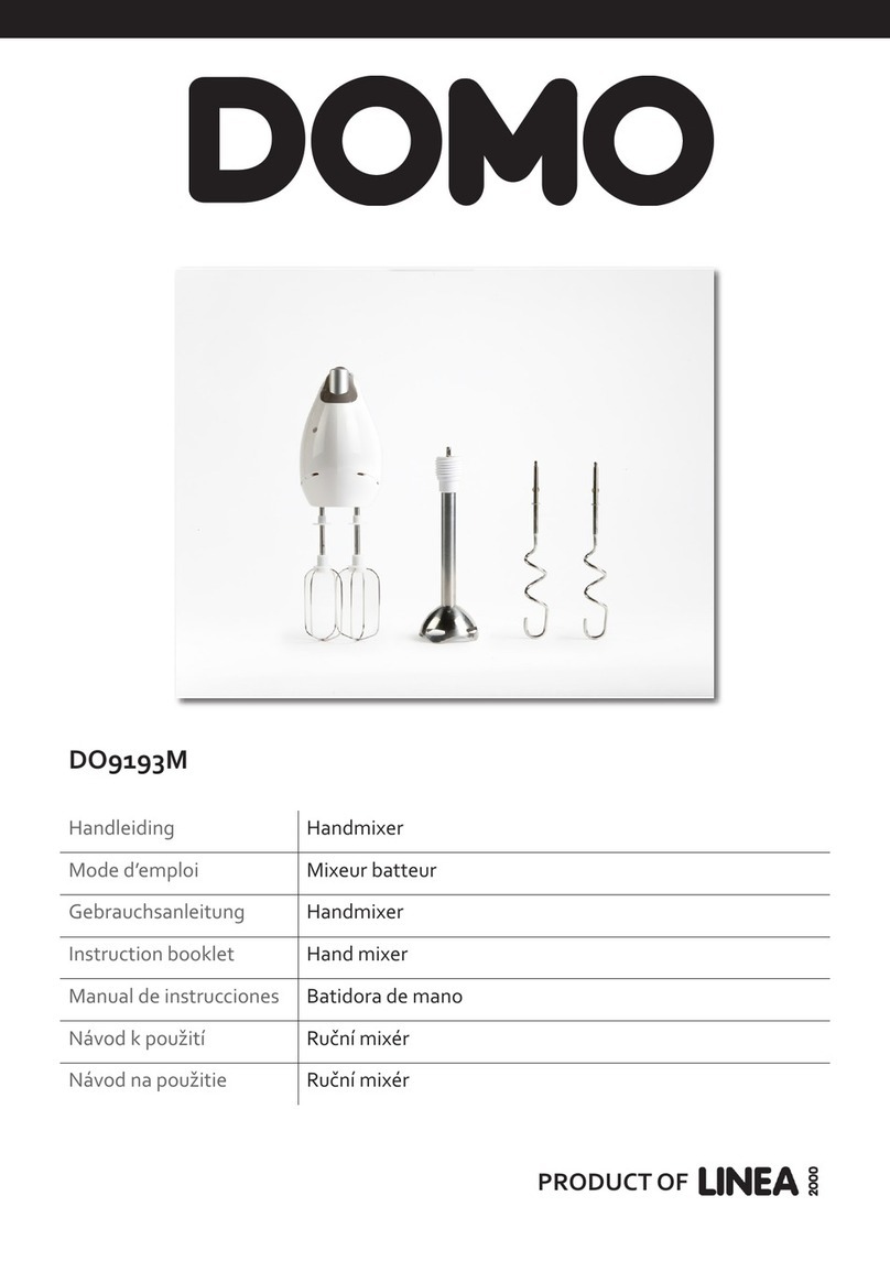 Linea 2000 DOMO DO9193M Instruction booklet