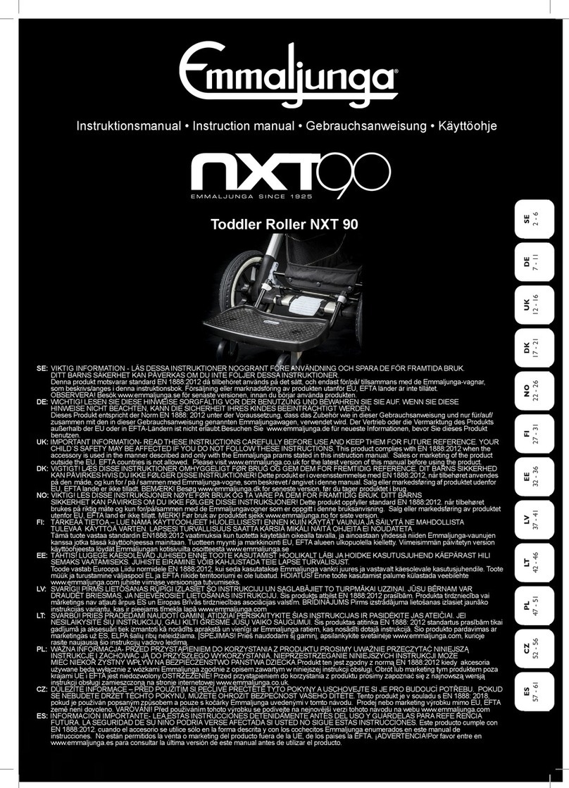 Emmaljunga nxt90 User manual