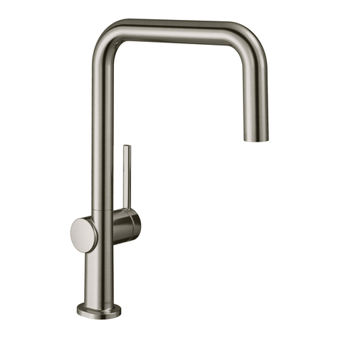 Hans Grohe Talis M54 U 220 1jet 72806 Series Manual