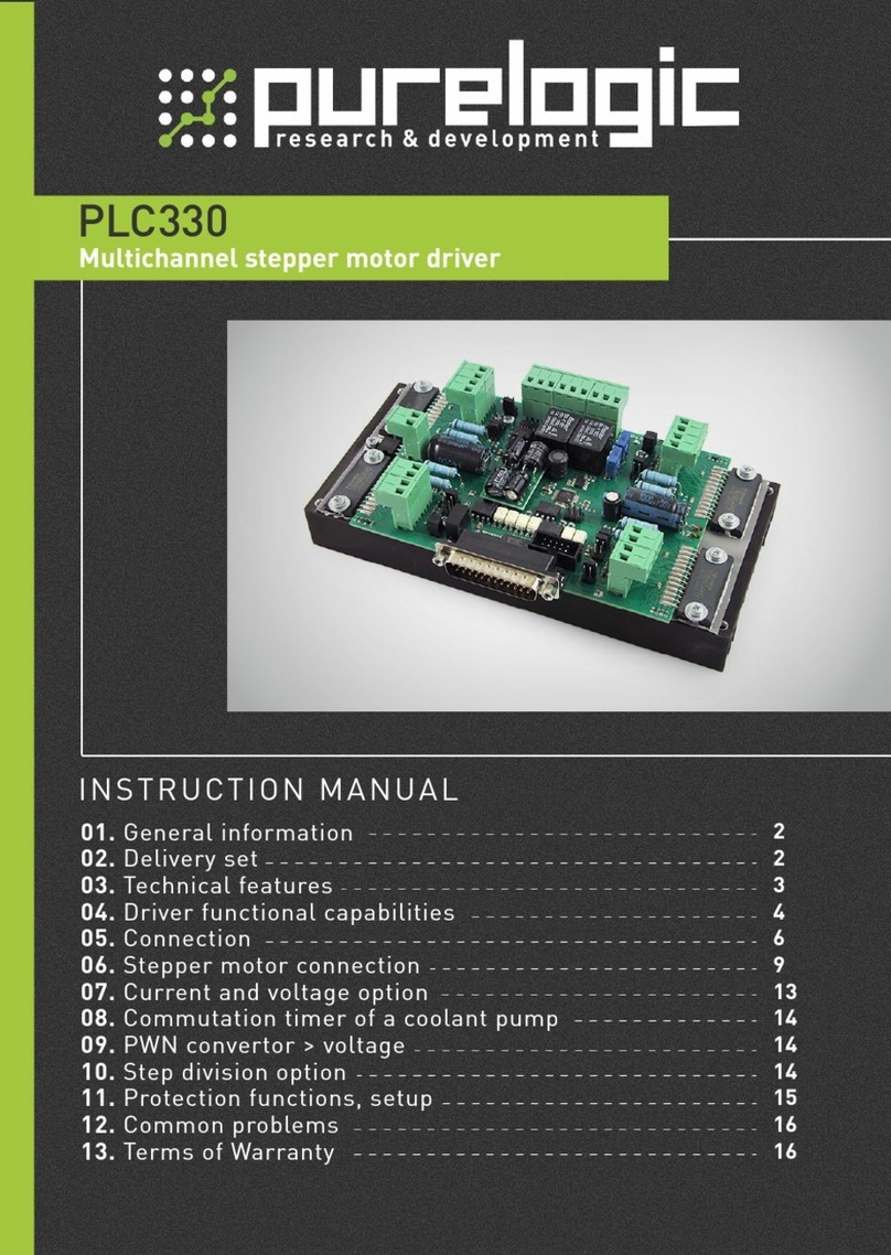Purelogic PLC330 instruction manual