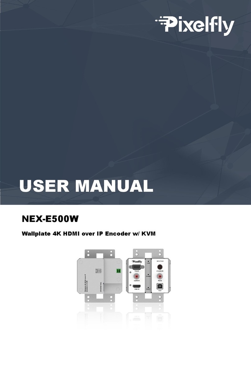 Pixelfly NEX-E500W user manual