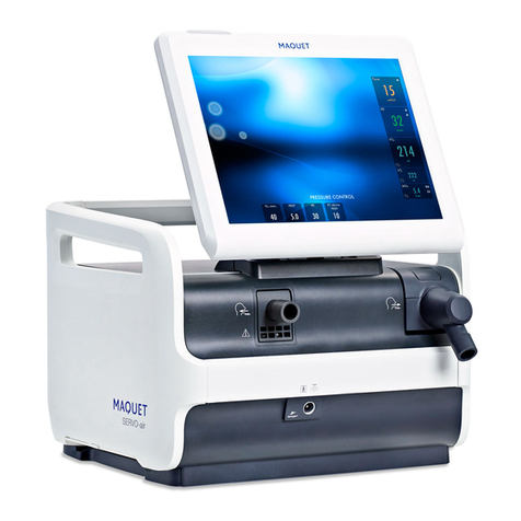 Maquet SERVO-air user manual