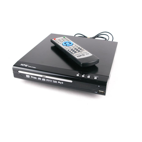 NPG DVD-210SU user manual
