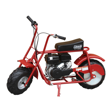 Coleman Powersports CT100U User manual