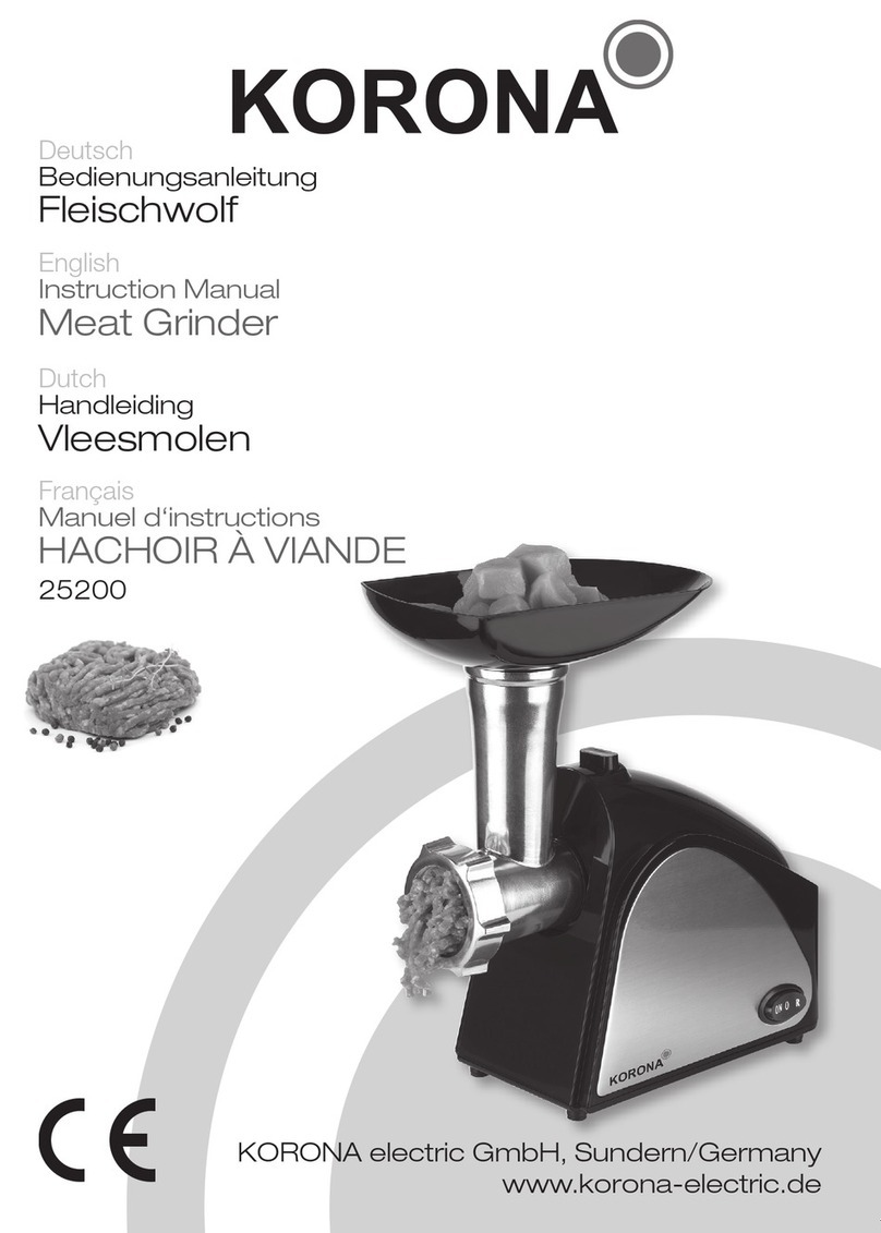 Korona 25200 instruction manual