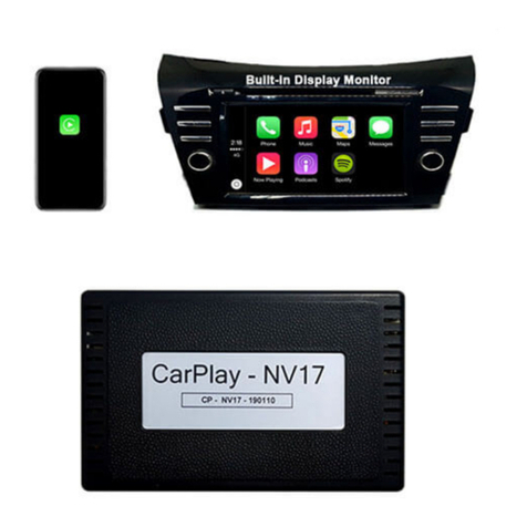 ETC CarPlay NV17 manual