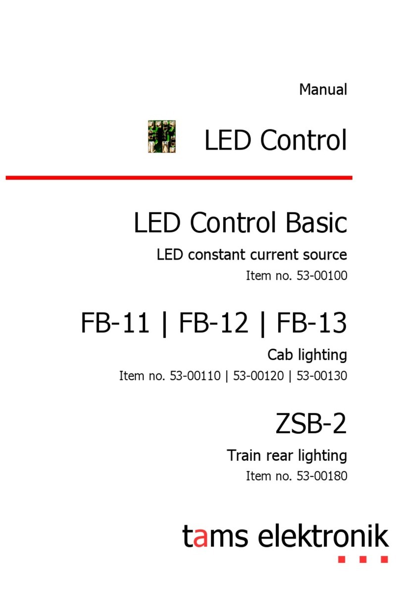 tams elektronik LED Control Basic User manual