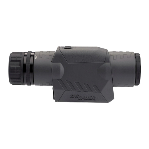 Sig Sauer OSCAR3 6-12 User manual