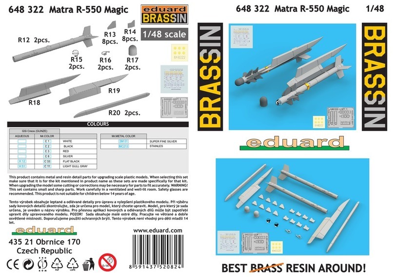 Eduard 648 322 manual