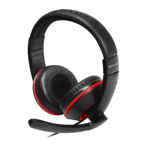 Gioteck XH-100 User manual