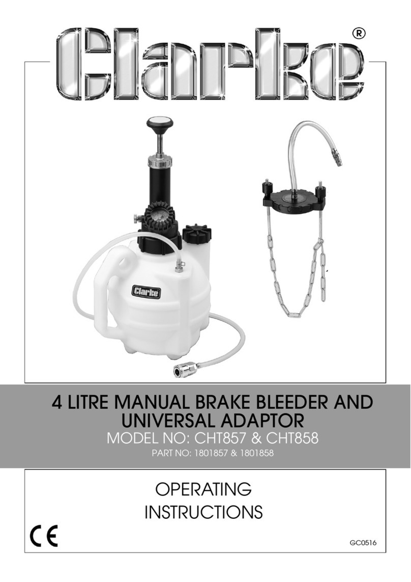 Clarke CHT857 User manual