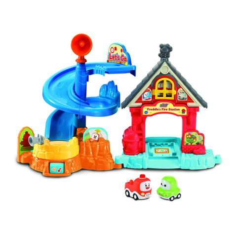 V-tech Toot-Toot Cory Carson Freddie's Fire Station Assembly Instructions