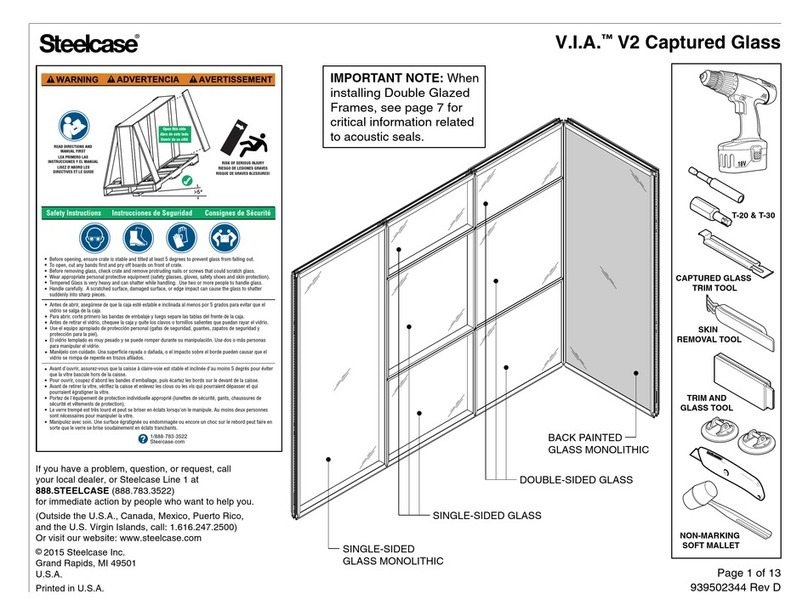 Steelcase V.I.A. V2 quick start guide