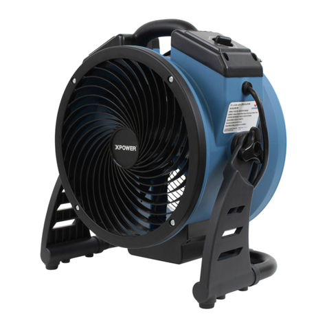 XPower FC-150B owner's manual