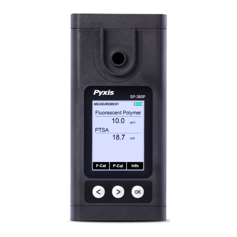 Pyxis SP-380P Operation manual