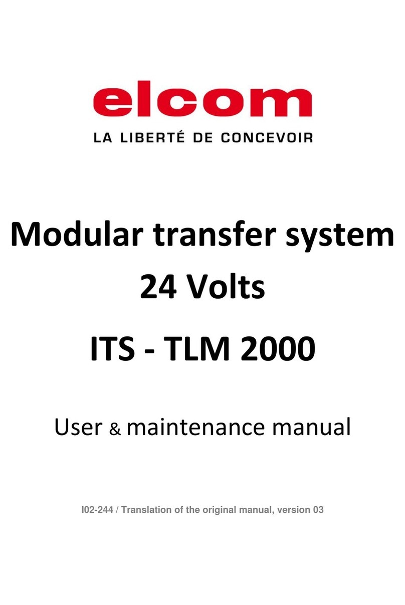 ELCOM TLM 2000 User & maintenance manual