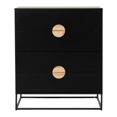 Mocka Eclipse Four Drawer User manual