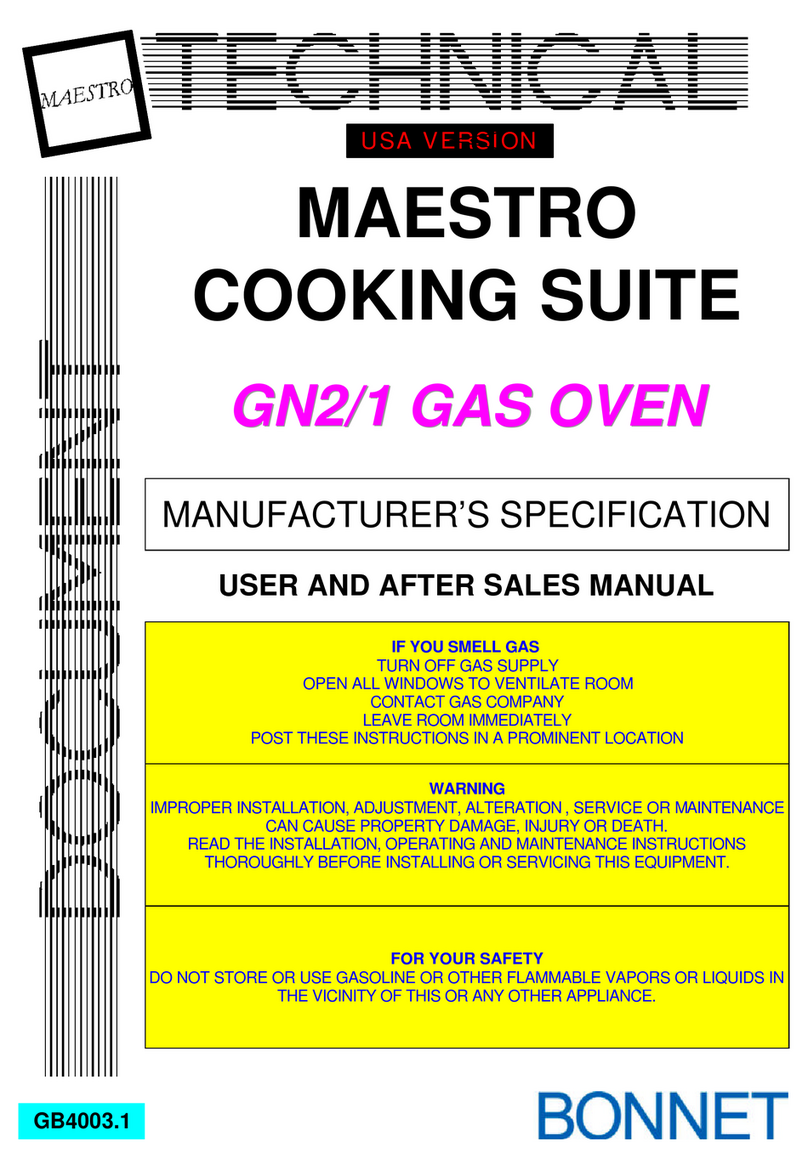 Bonnet Maestro C412A14 user manual Bonnet Maestro C412A14 user manual