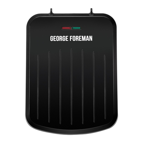 George Foreman 25800-56 User manual