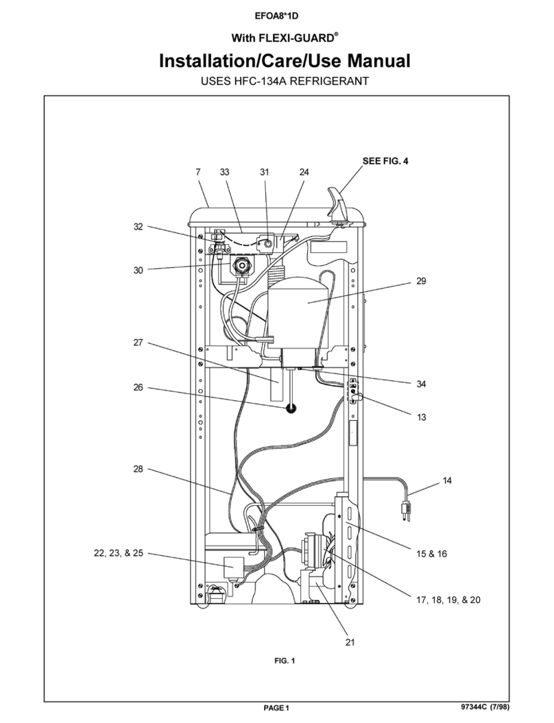 Elkay EFOA8 1D Installation, care & use manual