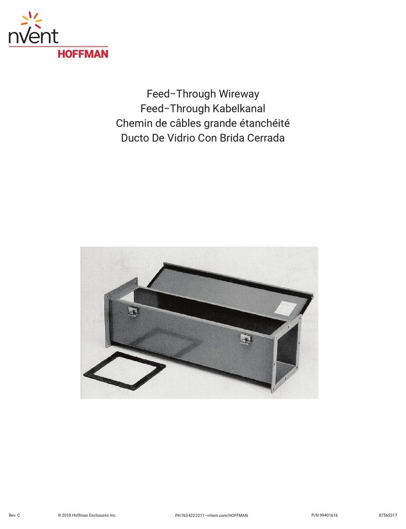 nVent Hoffman f22lb User manual