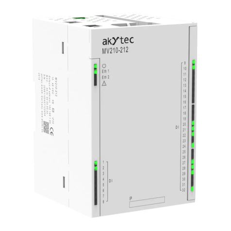 Akytec MV210-212 user guide