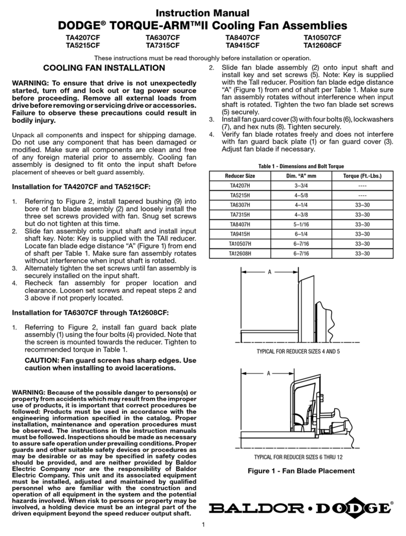 ABB Baldore Dodge TORQUE-ARM II instruction manual