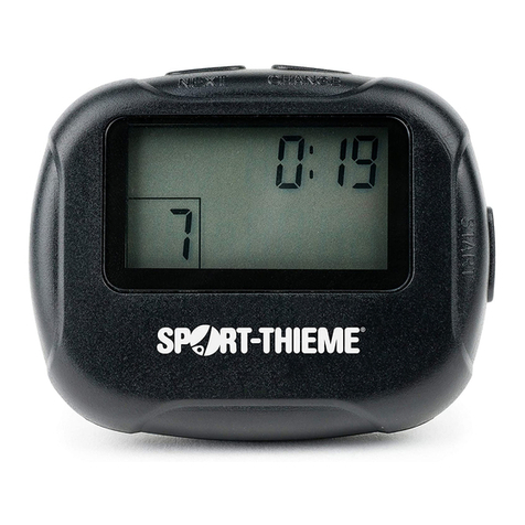 Sport-thieme Intervall Timer Pocket manual