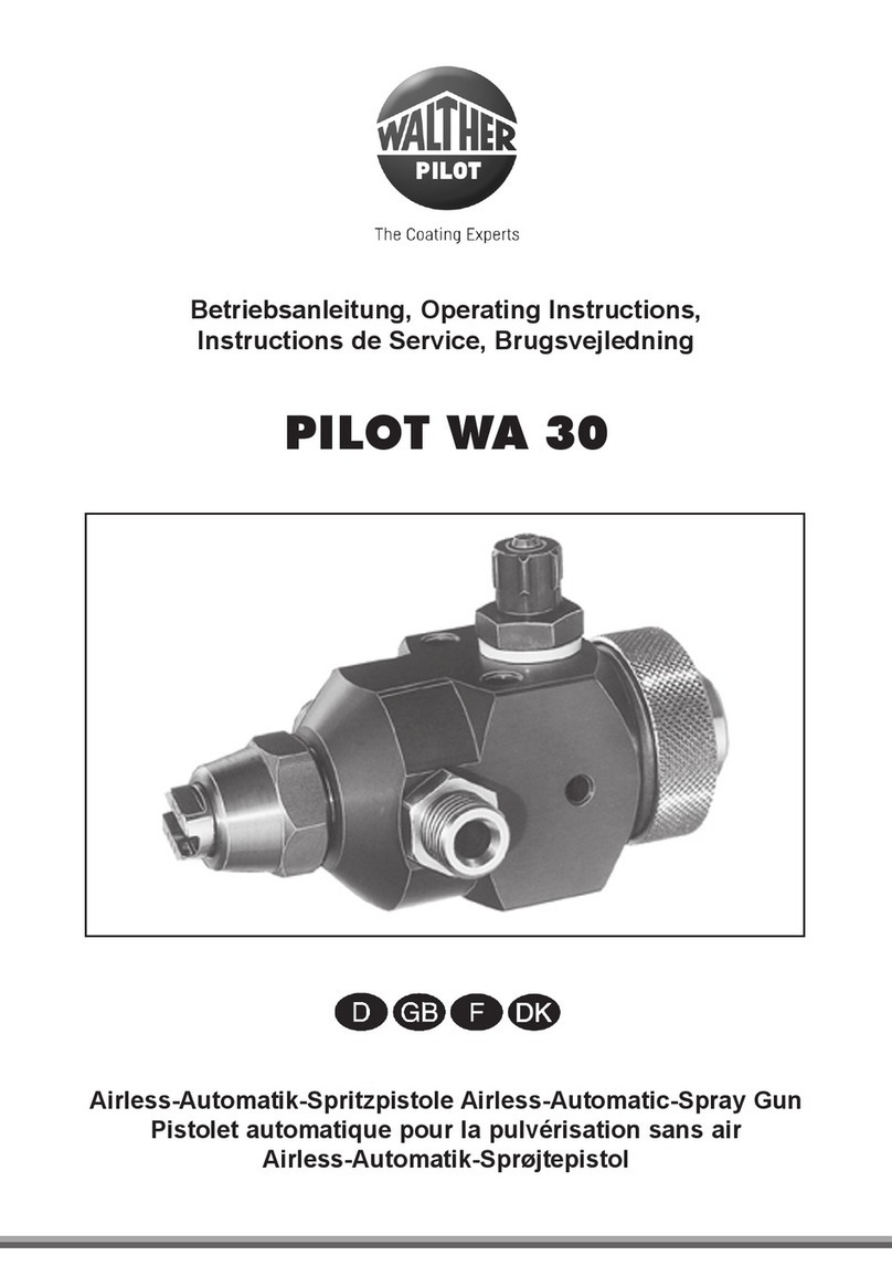 WALTHER PILOT WA 30 operating instructions