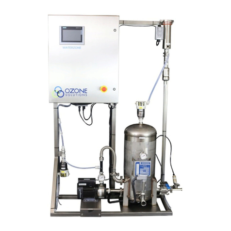 Ozone Solutions Waterzone Series User manual