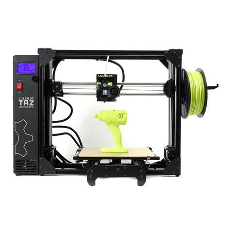 LulzBot TAZ Workhorse User manual