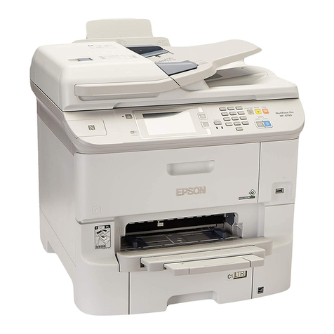Epson WF-8590 User manual
