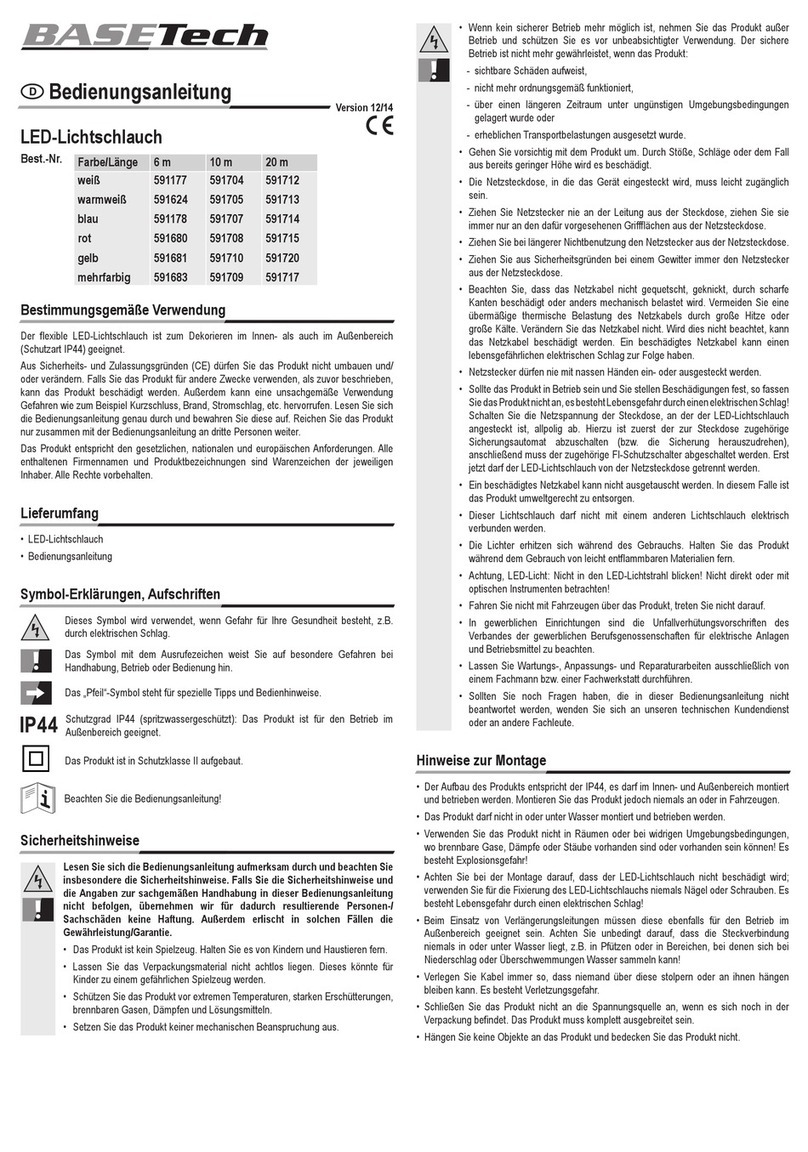 BASETech 591177 User manual BASETech 591177 User manual