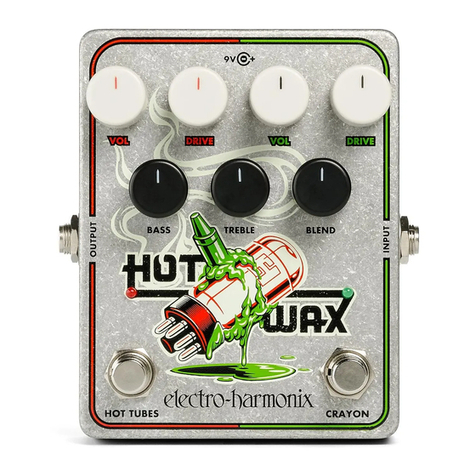 Electro-Harmonix HOT WAX User manual
