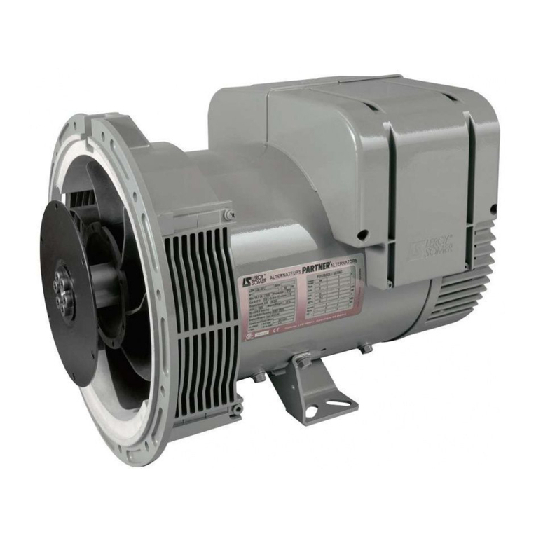 Nidec LEROY-SOMER LSA 40 Installation and Maintenance