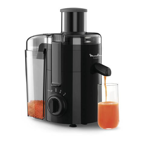 Moulinex FRUTELIA PLUS JU370810 manual
