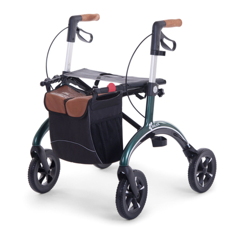 SALJOL Carbon Rollator Series user manual SALJOL Carbon Rollator Series user manual