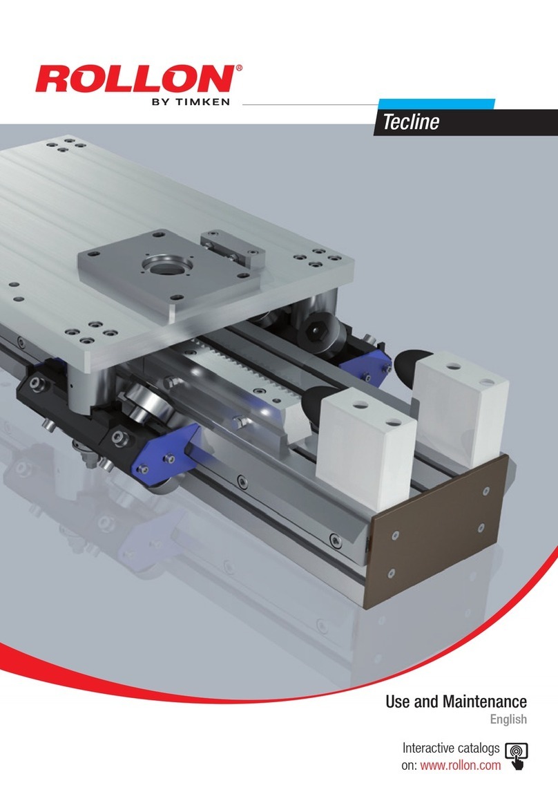 Timken Rollon Tecline User guide